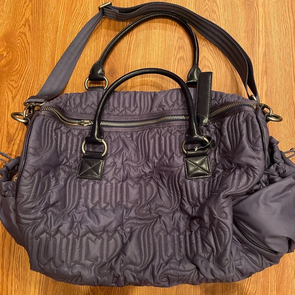 Juicy Couture Bags Vintage Juicy Couture Duffle Bag With Shoulder